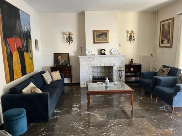 Spacious And Sunny Appartment In Cholargos Athen Eksteriør bilde